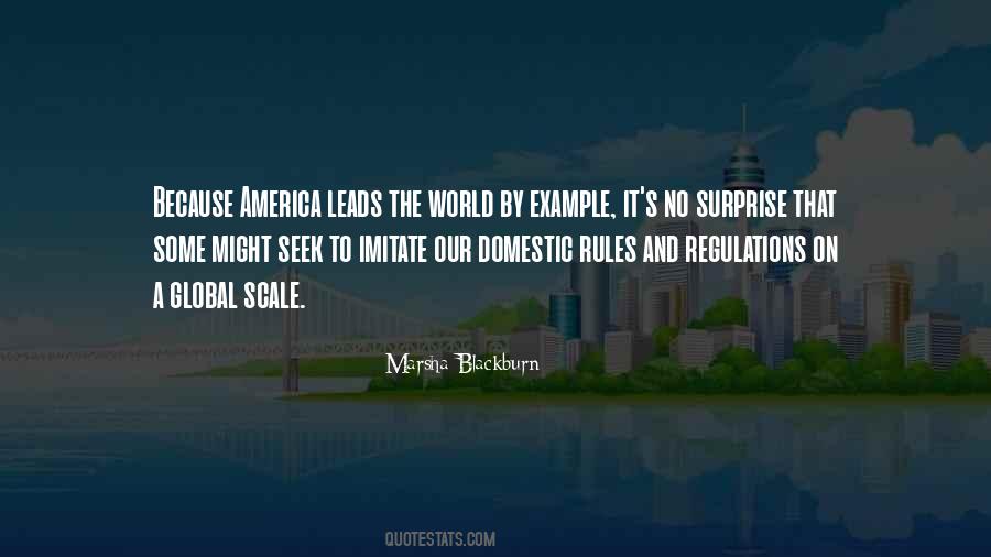 Leads By Example Quotes #957807