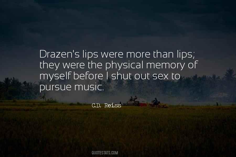 Quotes About Drazen #1038772