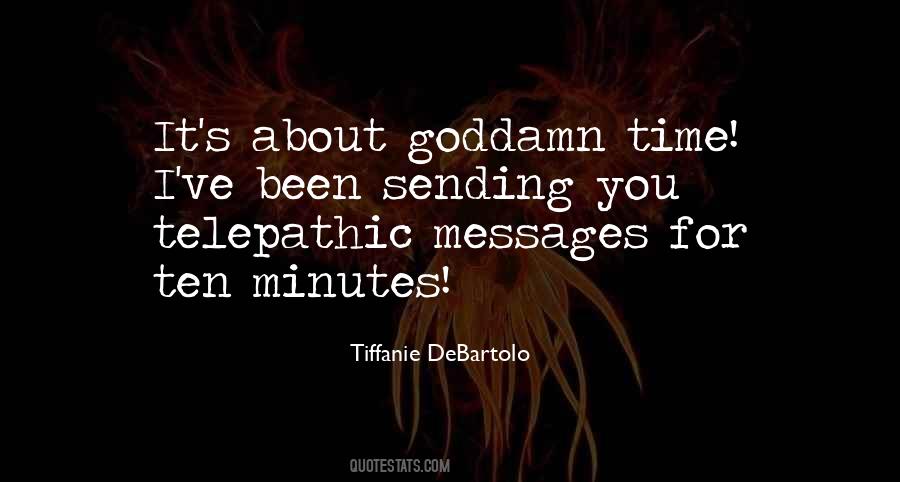 Quotes About Telepathic #1515199