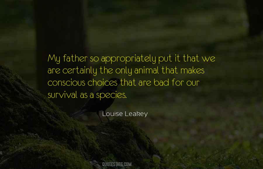 Leakey Quotes #1620433