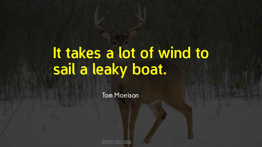 Leaky Boat Quotes #1023439