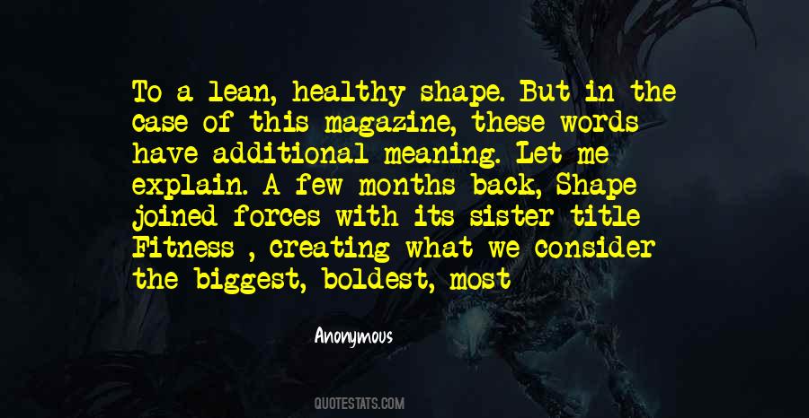 Lean In Me Quotes #1395465