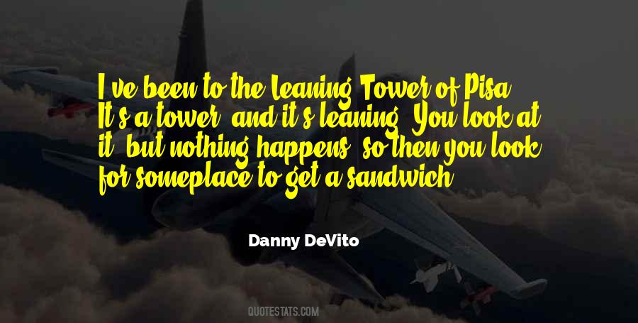 Leaning Tower Quotes #1341336