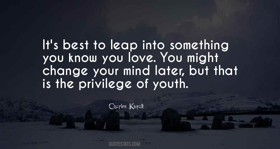 Leap Love Quotes #517276