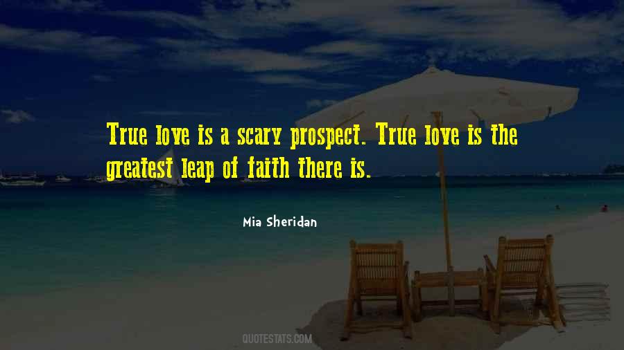 Leap Of Faith Love Quotes #1470275