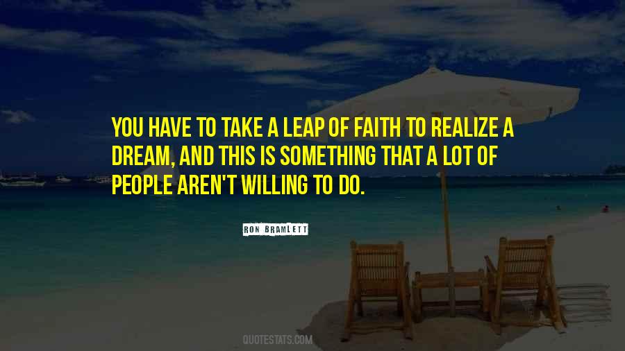 Leap Of Faith Quotes #1075804