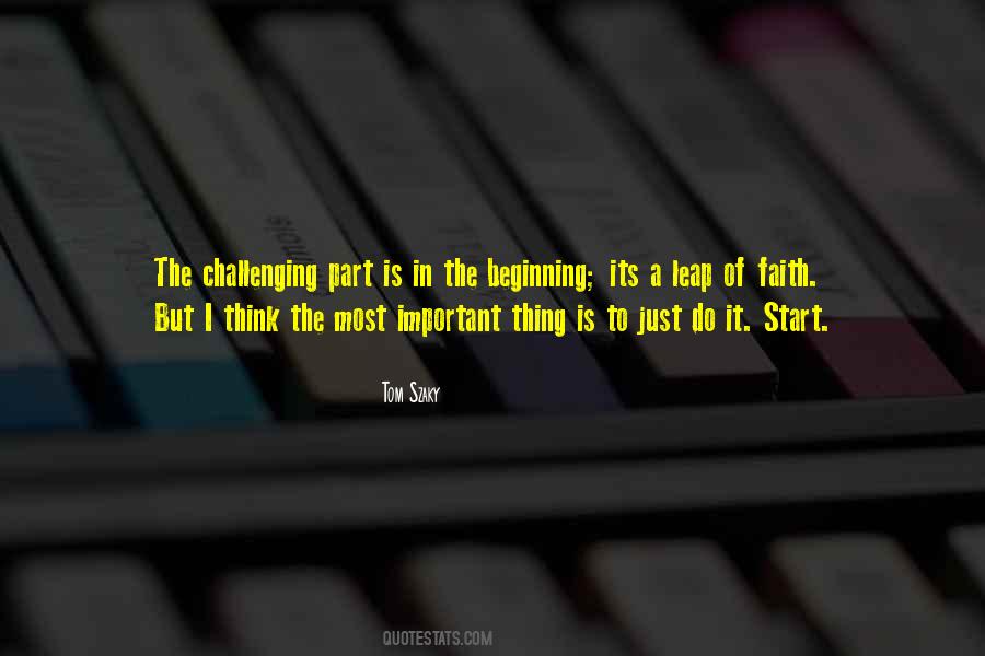 Leap Of Faith Quotes #1248220