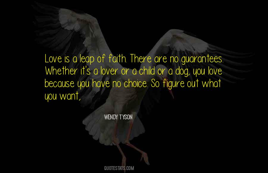 Leap Of Faith Quotes #1268456