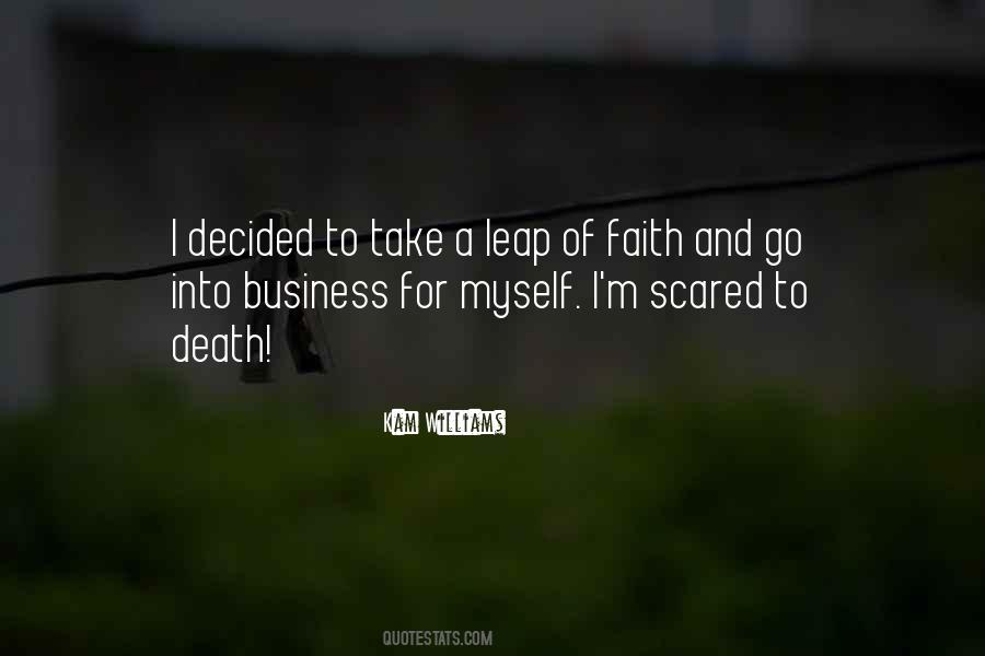 Leap Of Faith Quotes #337395