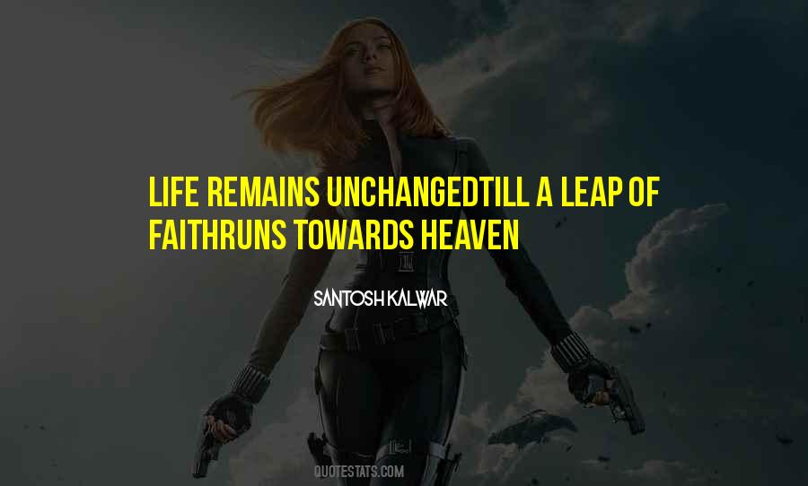 Leap Of Faith Quotes #648618