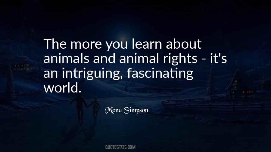 Learn From Animals Quotes #1487317