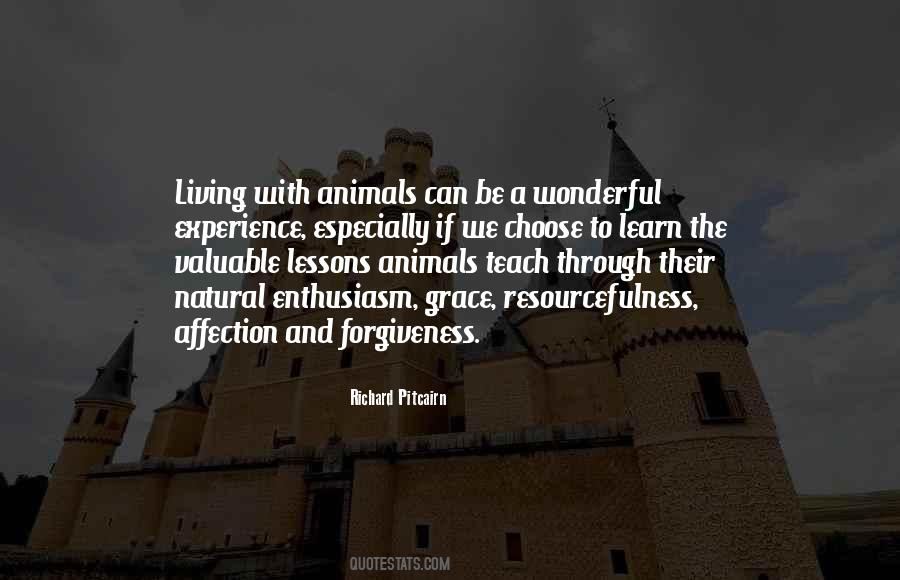 Learn From Animals Quotes #274563