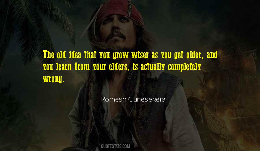 Learn From Elders Quotes #1816860