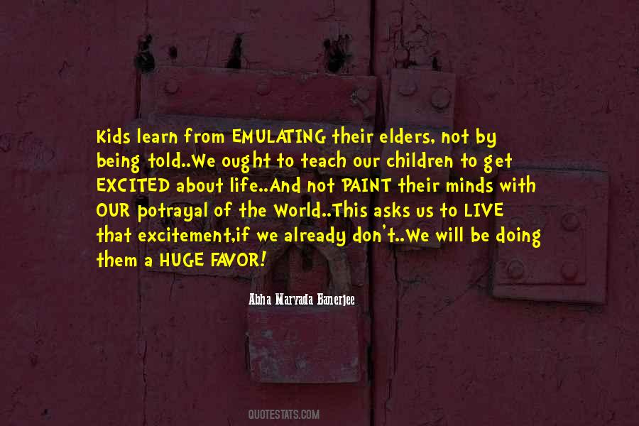 Learn From Elders Quotes #840386