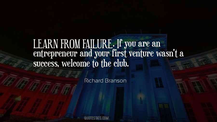 Learn From Failure Quotes #223895