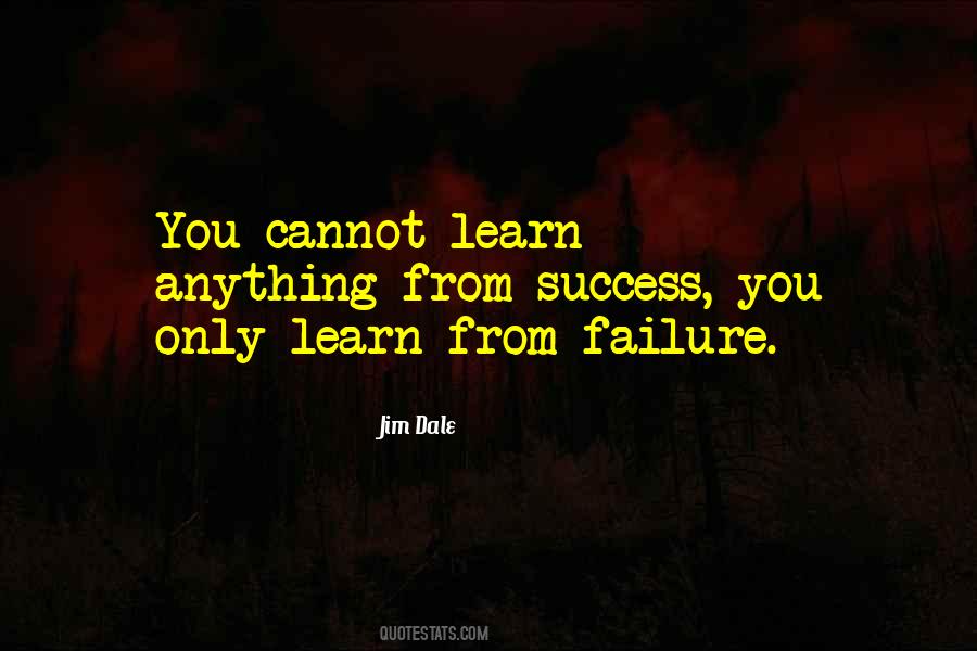 Learn From Failure Quotes #512392