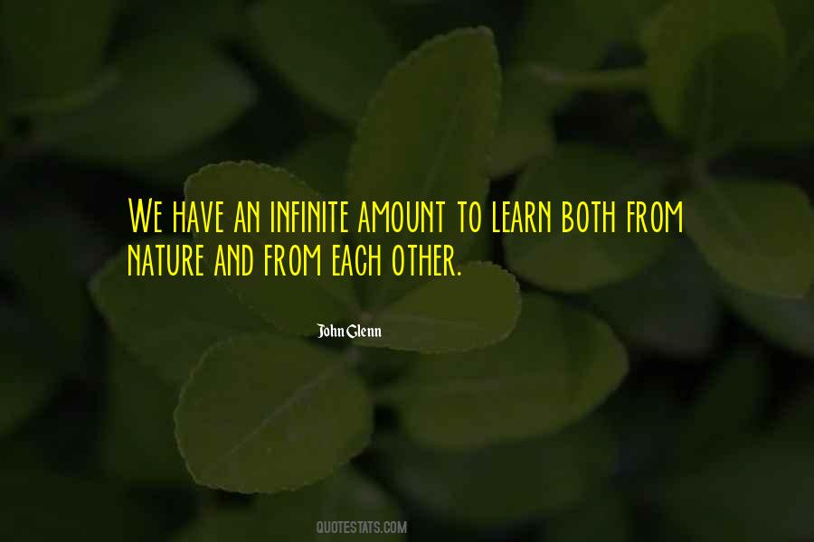 Learn From Nature Quotes #1616912