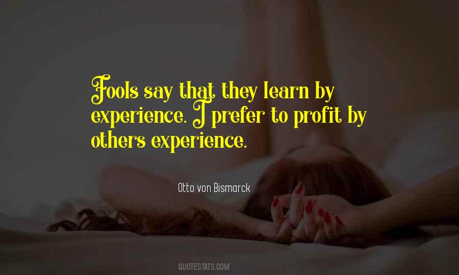 Learn From Others Mistakes Quotes #120205