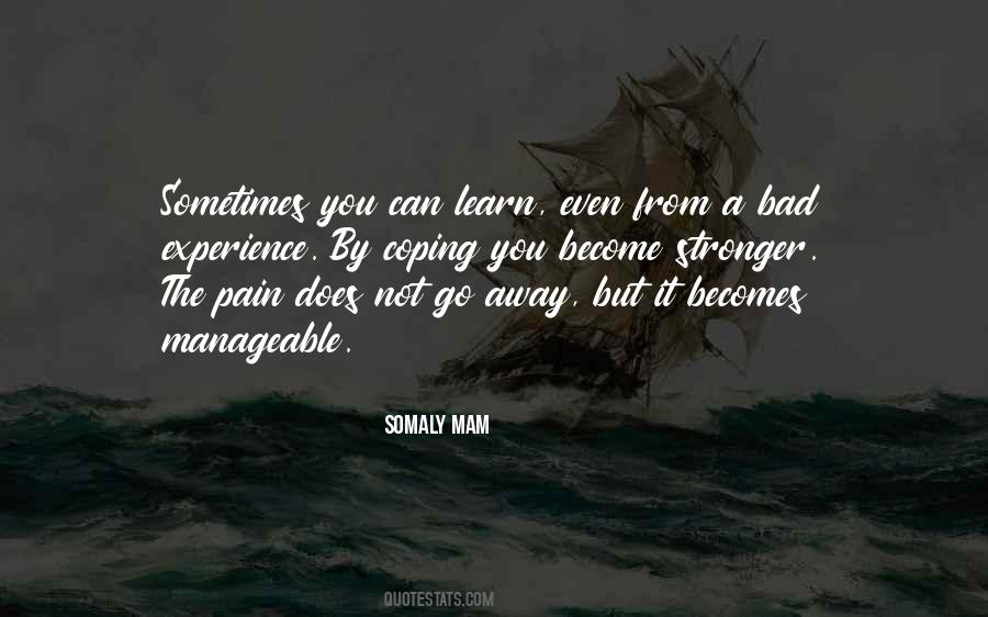 Learn From Pain Quotes #1604228