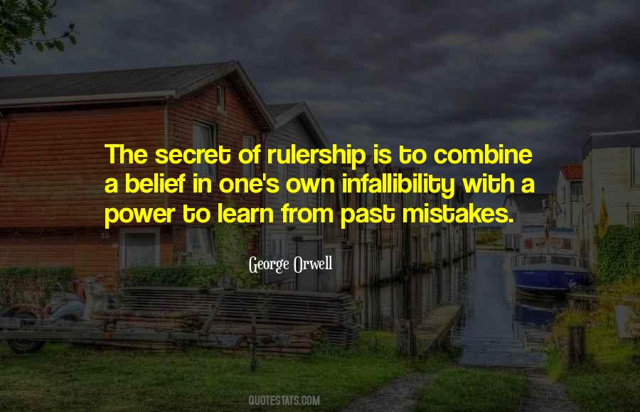 Learn From Past Mistakes Quotes #806090