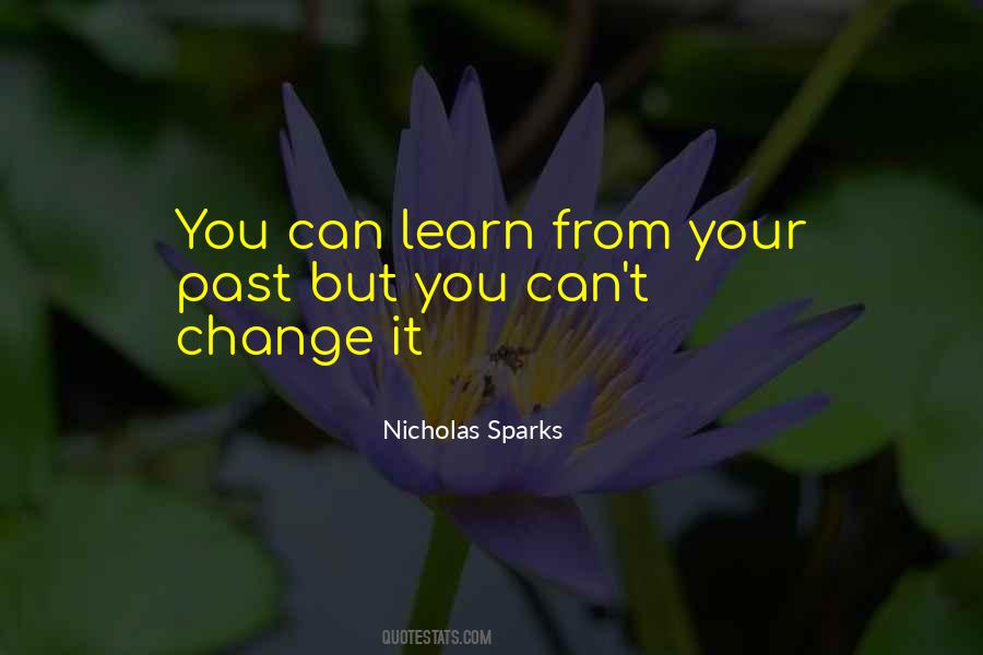 Learn From Past Quotes #12591