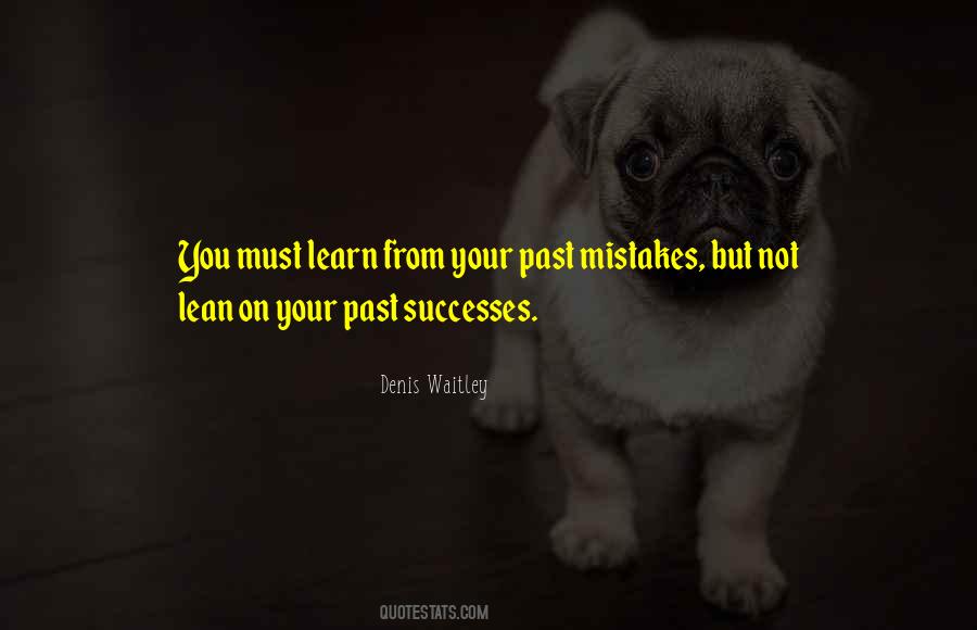 Learn From Past Quotes #534045