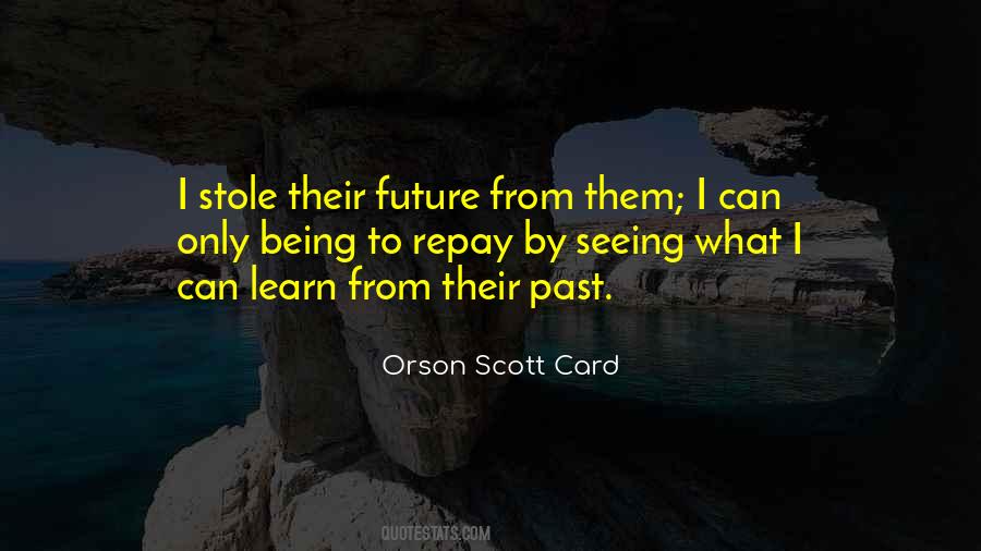 Learn From Past Quotes #60517