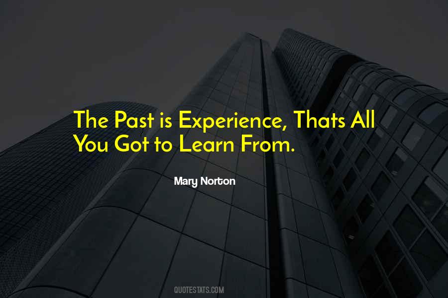 Learn From Past Quotes #705303