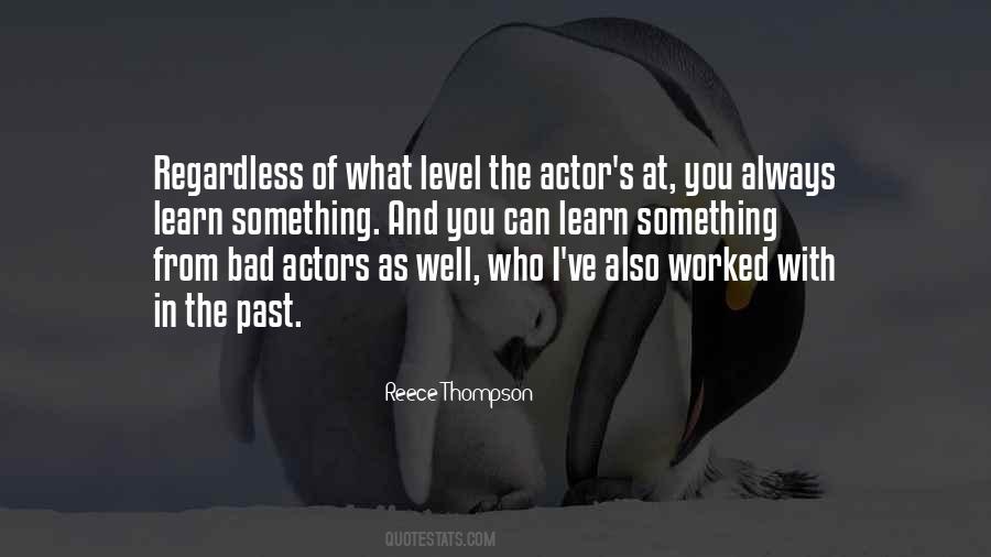 Learn From Past Quotes #731516