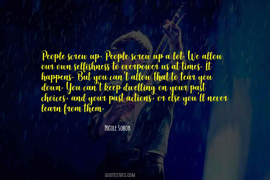 Learn From Past Quotes #749929