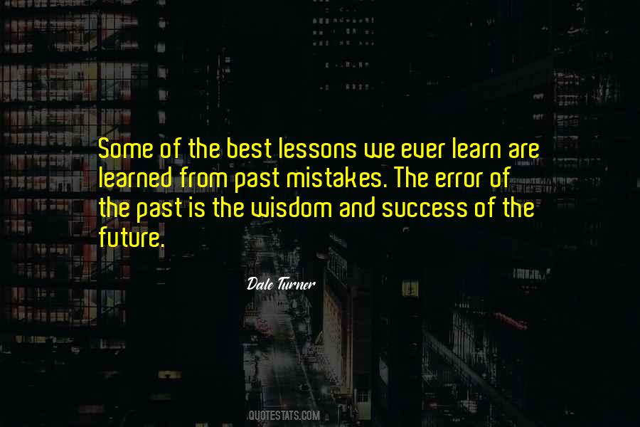 Learn From Past Quotes #834909