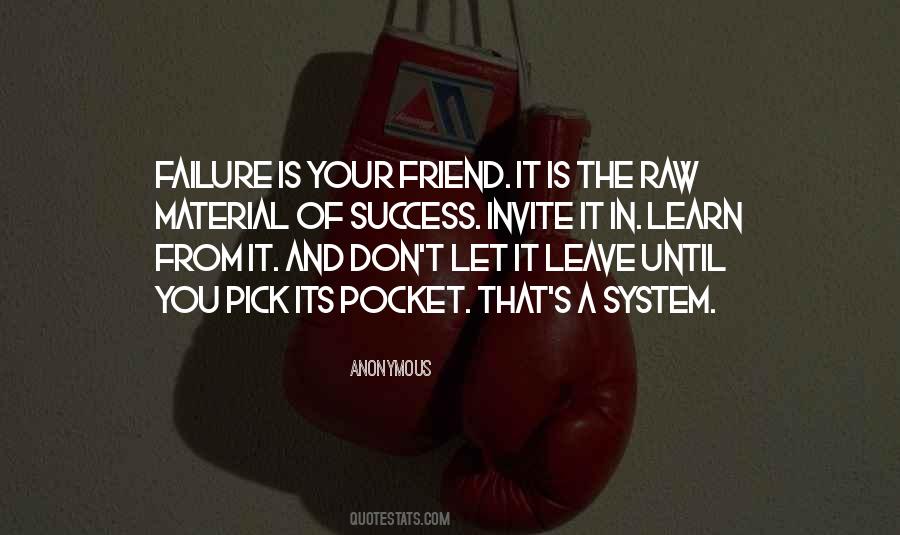 Learn From Your Failure Quotes #1517812