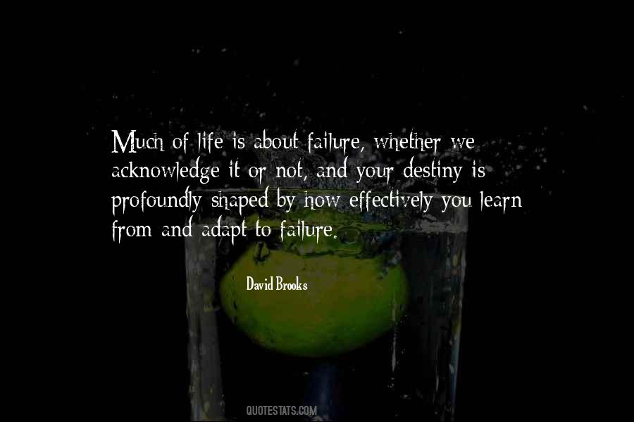Learn From Your Failure Quotes #1588112