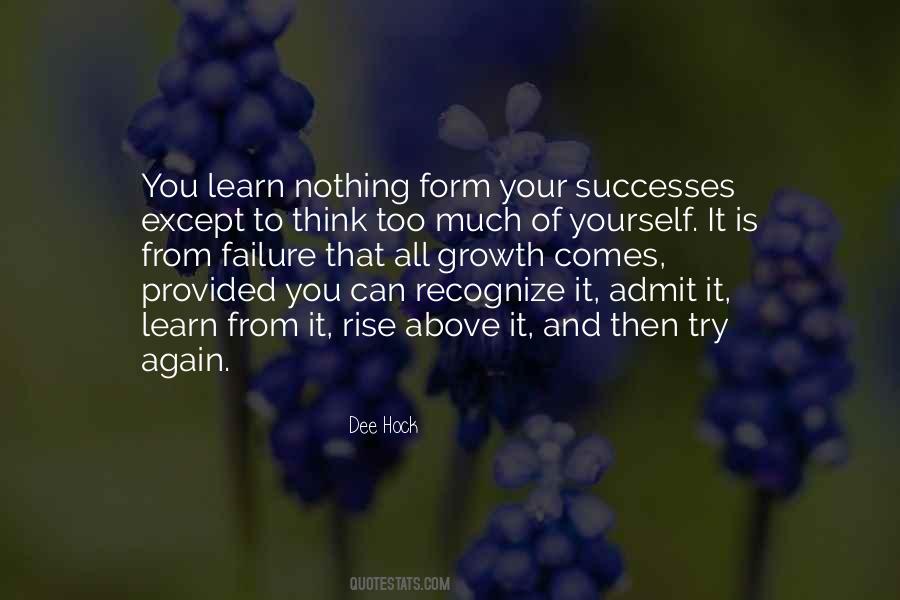 Learn From Your Failure Quotes #1673330