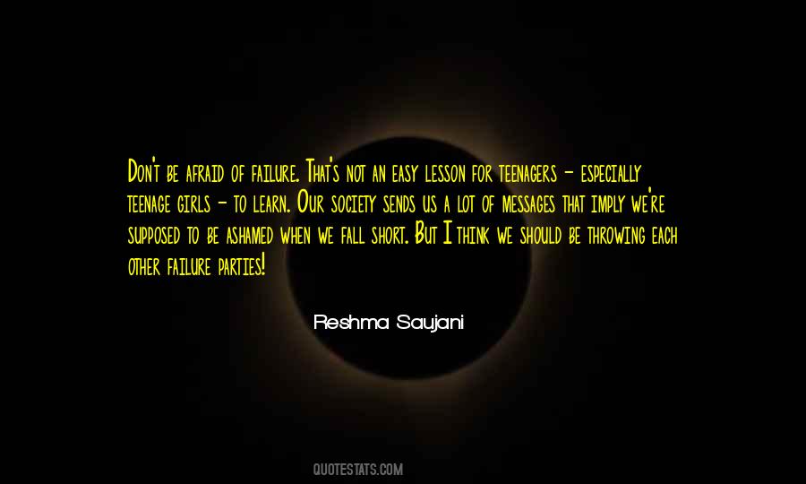 Learn From Your Failure Quotes #255985