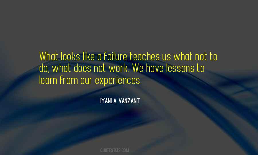 Learn From Your Failure Quotes #279335