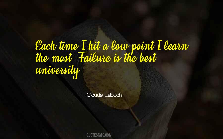 Learn From Your Failure Quotes #335789
