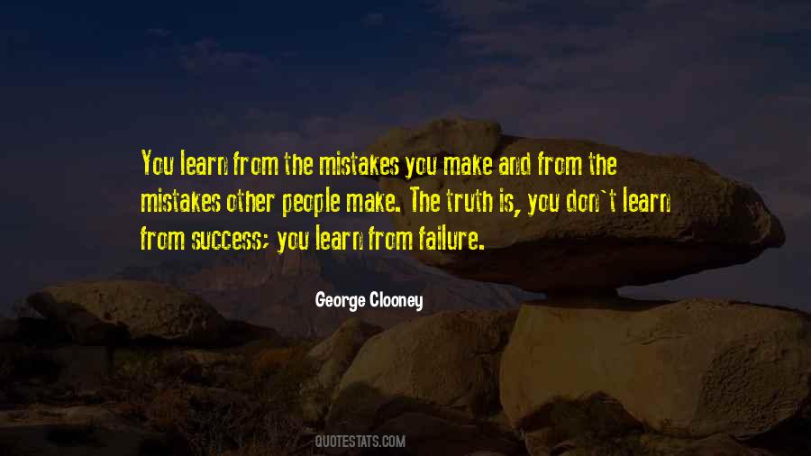 Learn From Your Failure Quotes #355993