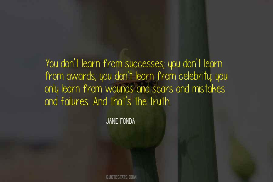 Learn From Your Failures Quotes #1222196