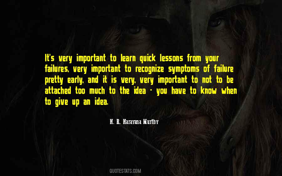 Learn From Your Failures Quotes #625954