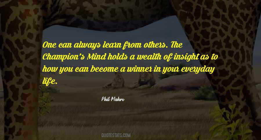 Learn Something Everyday Quotes #744955