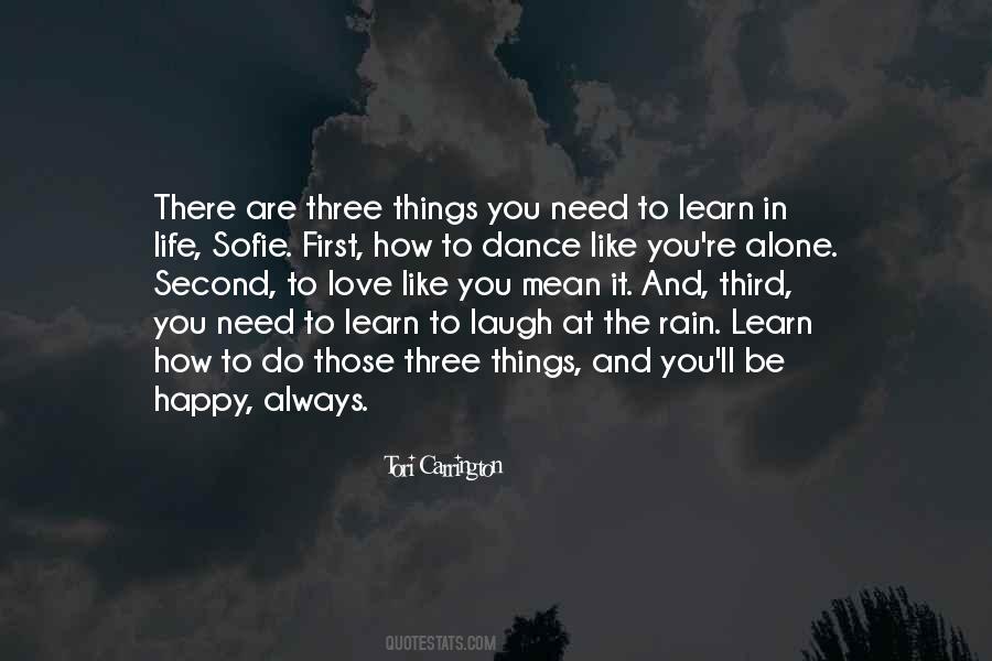 Learn Things In Life Quotes #816936