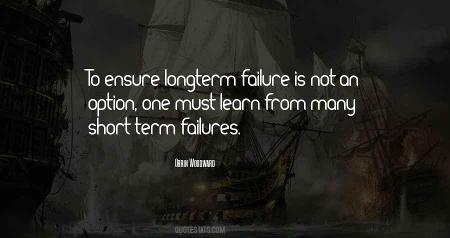 Learn Through Failure Quotes #46153