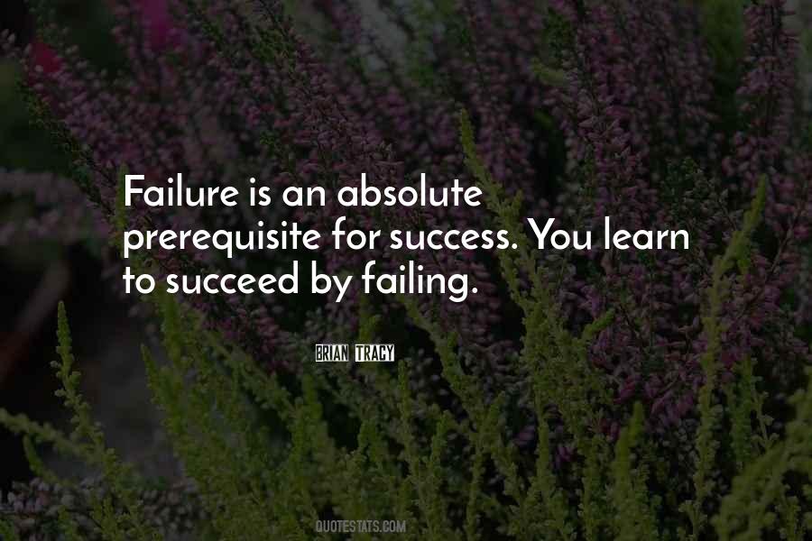 Learn Through Failure Quotes #585143