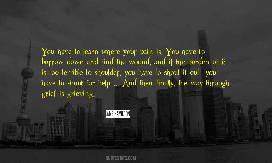 Learn Through Pain Quotes #1011676