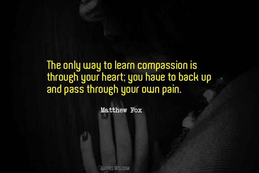 Learn Through Pain Quotes #1673254