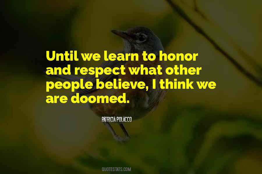 Learn To Believe Quotes #235427
