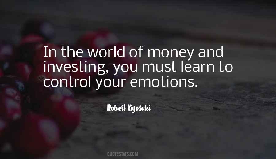 Learn To Control Your Emotions Quotes #912354