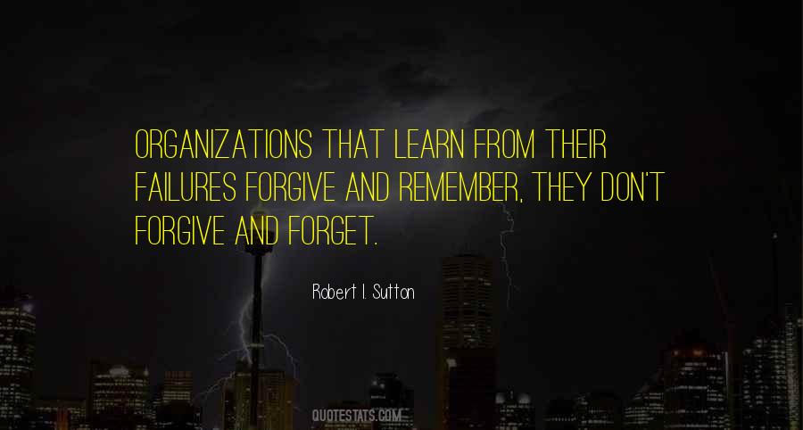 Learn To Forgive And Forget Quotes #650122