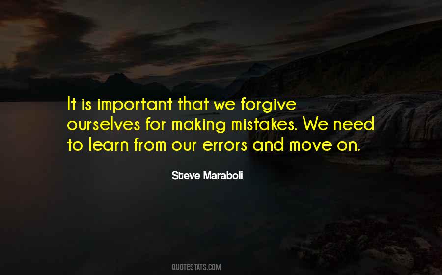 Learn To Forgive And Move On Quotes #1118789